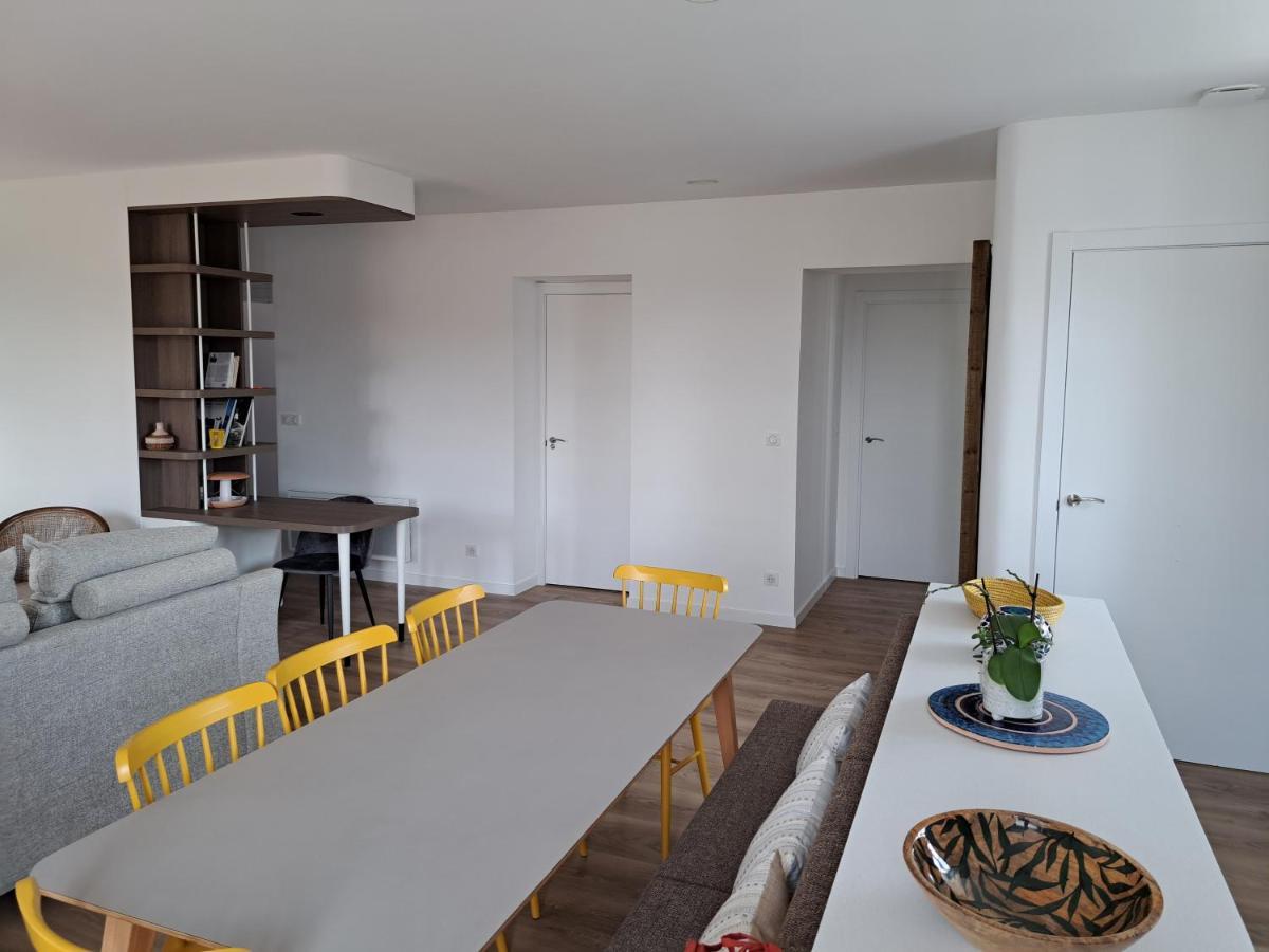 Superbe Appartement T3 Au Centre Plage .Parking Hendaye Exterior photo