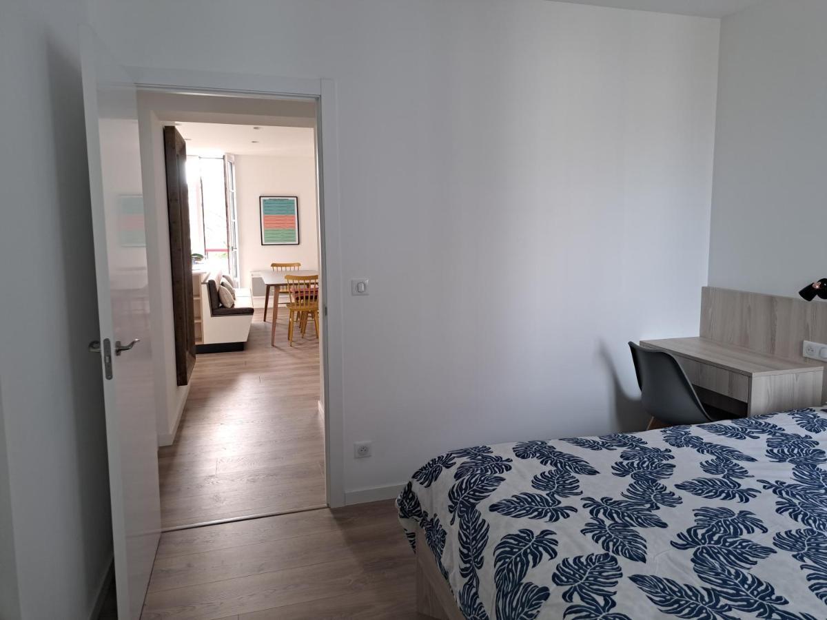 Superbe Appartement T3 Au Centre Plage .Parking Hendaye Exterior photo